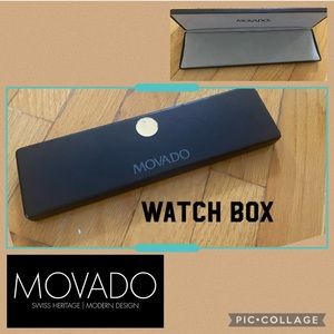 Movado Empty Watches Box Case RAR Beautiful Version